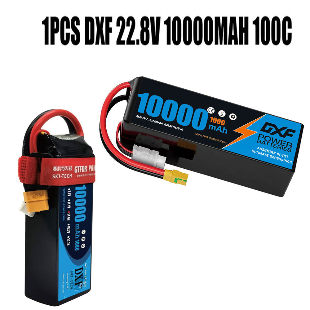 6S Lipo Battery 22.2V 5000Mah - DXF 6S Lipo Batterij 10000mAh 22.2V