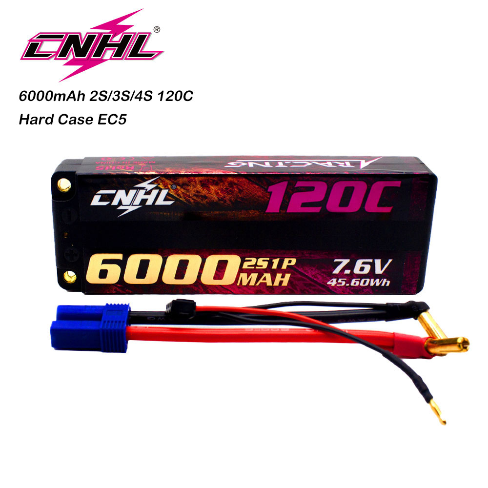6S Lipo Battery 22.2V 5000Mah - CNHL Racing Series LiHV 6000mAh 2S