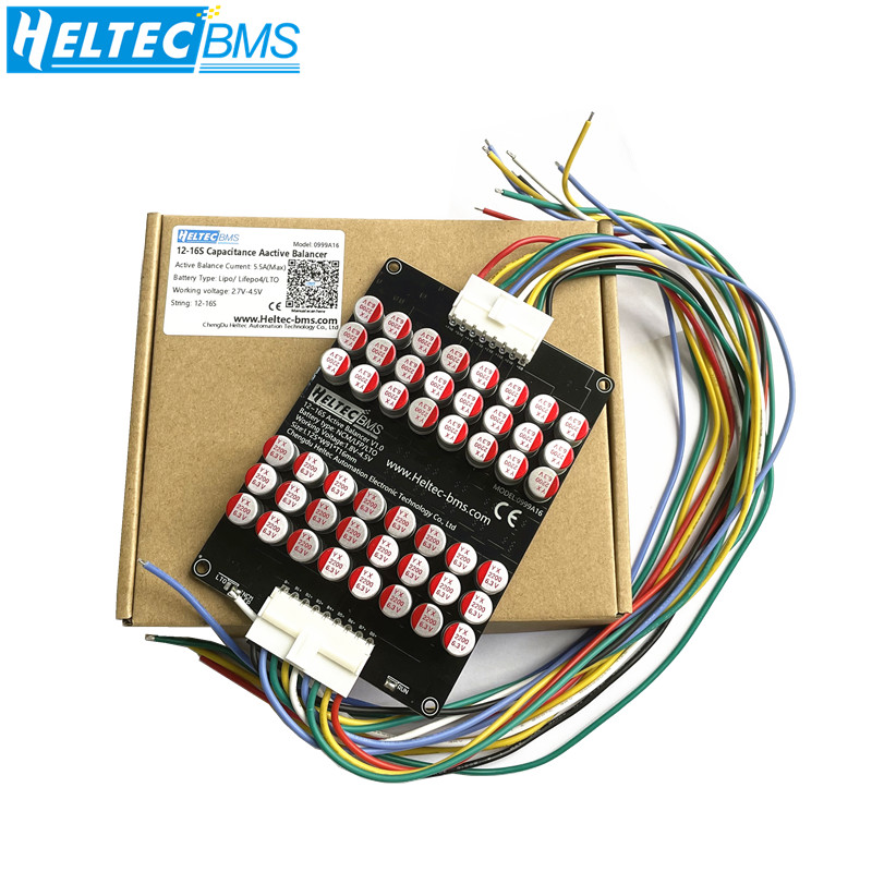 Heltec 16S 5A Capacitor Actiev - 12S Lipo Battery Balancing Board recensie en prijs
