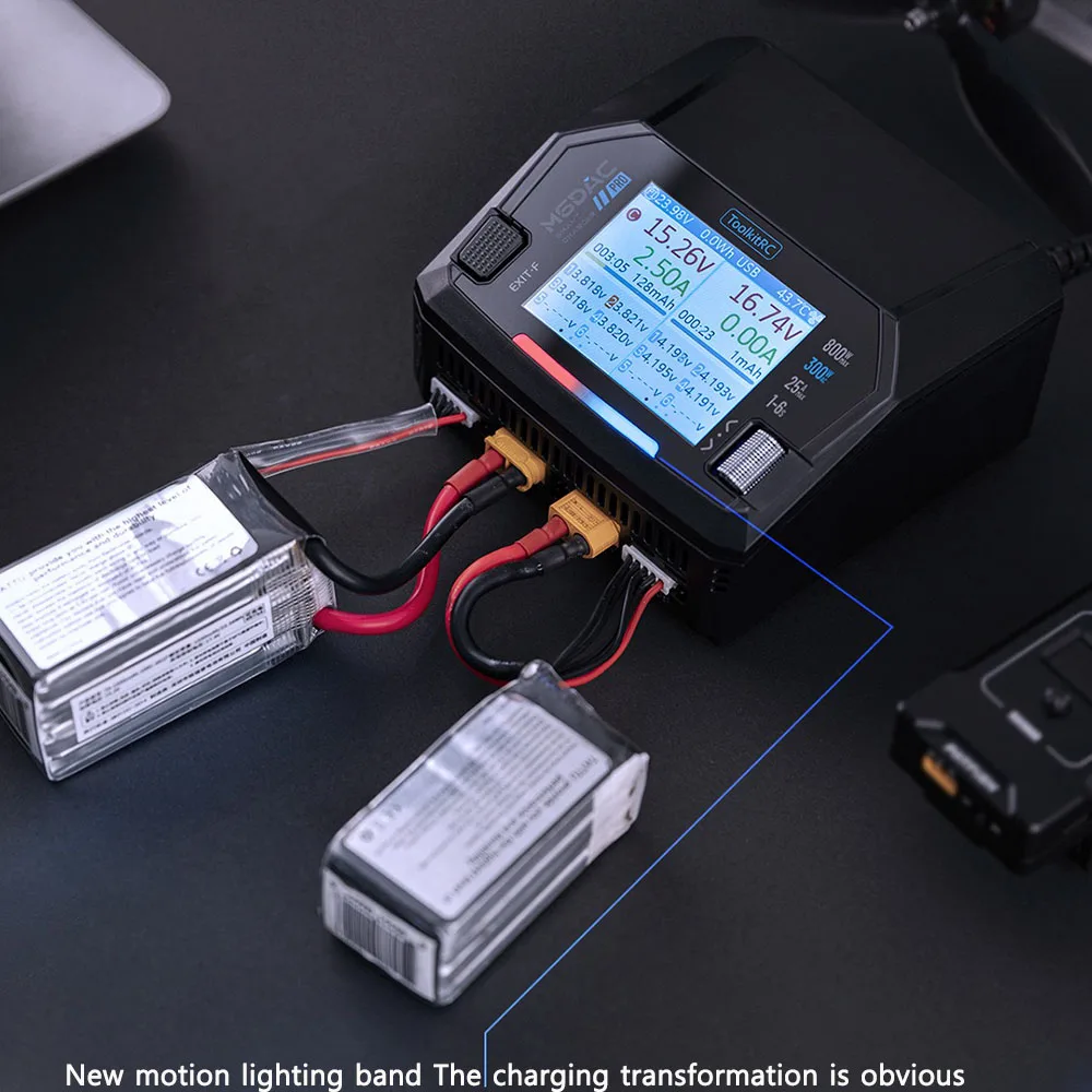 ToolkitRC M6DAC PRO V2, een sl - Toolkitrc M6Dac Smart Charger recensie en prijs