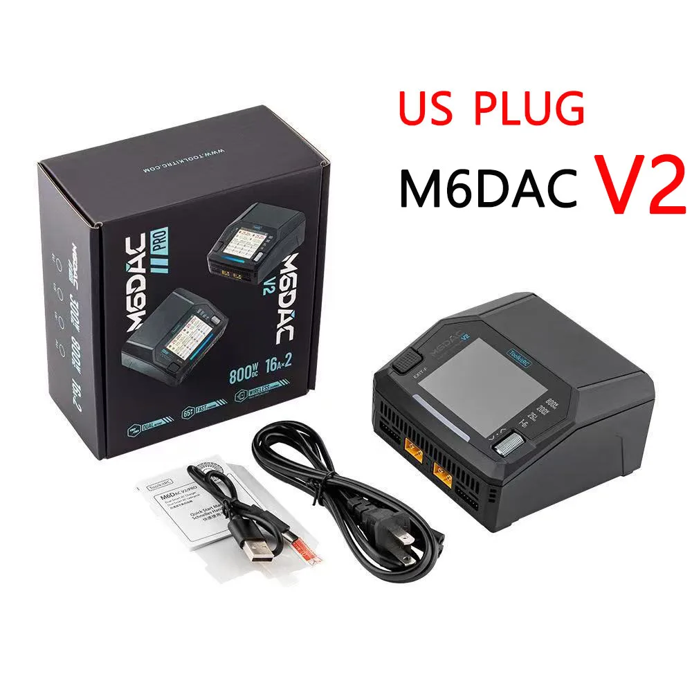 ToolkitRC M6DAC PRO V2, een sl - Toolkitrc M6Dac Smart Charger recensie en prijs
