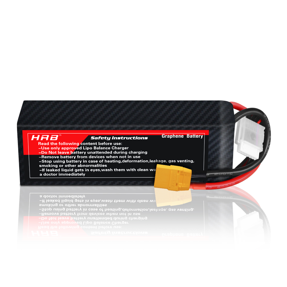 1PC HRB 22.2V Grafeen Batterij - 6S Lipo Battery 22.2V 5000Mah recensie en prijs